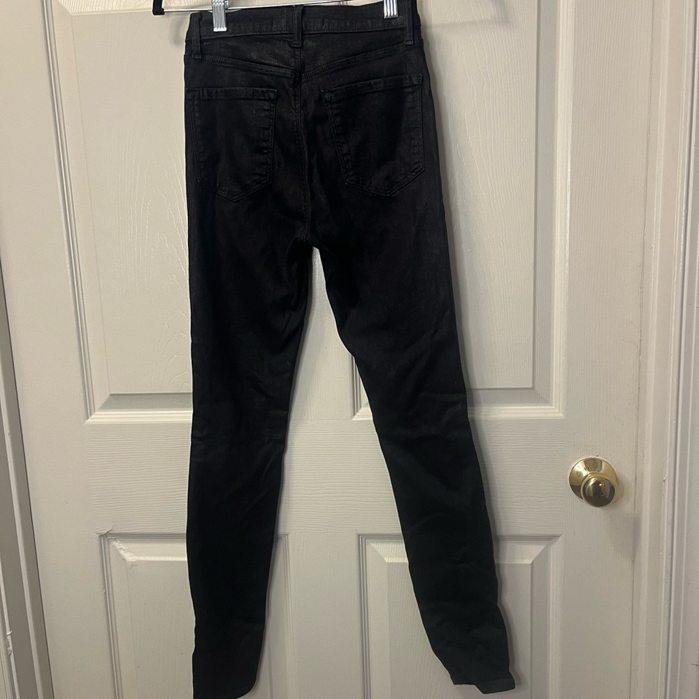 J Brand Women's “Maria” Cristalline Dark Skinny Stretch Jeans Sz 25x28 - Picture 2 of 7